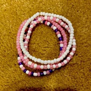 Seed bead bracelet sets